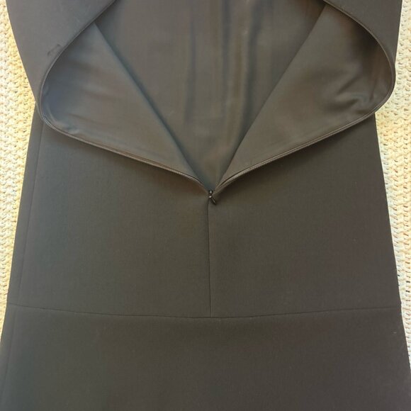 NWT Prada Black Wool Sheath Dress, Size EU (IT) 40 / US 4 - Picture 11 of 15